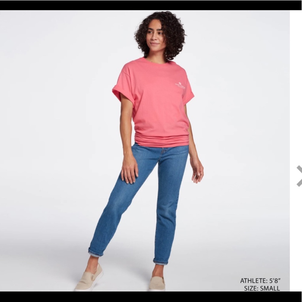 Medium Pink Simply Southern Top